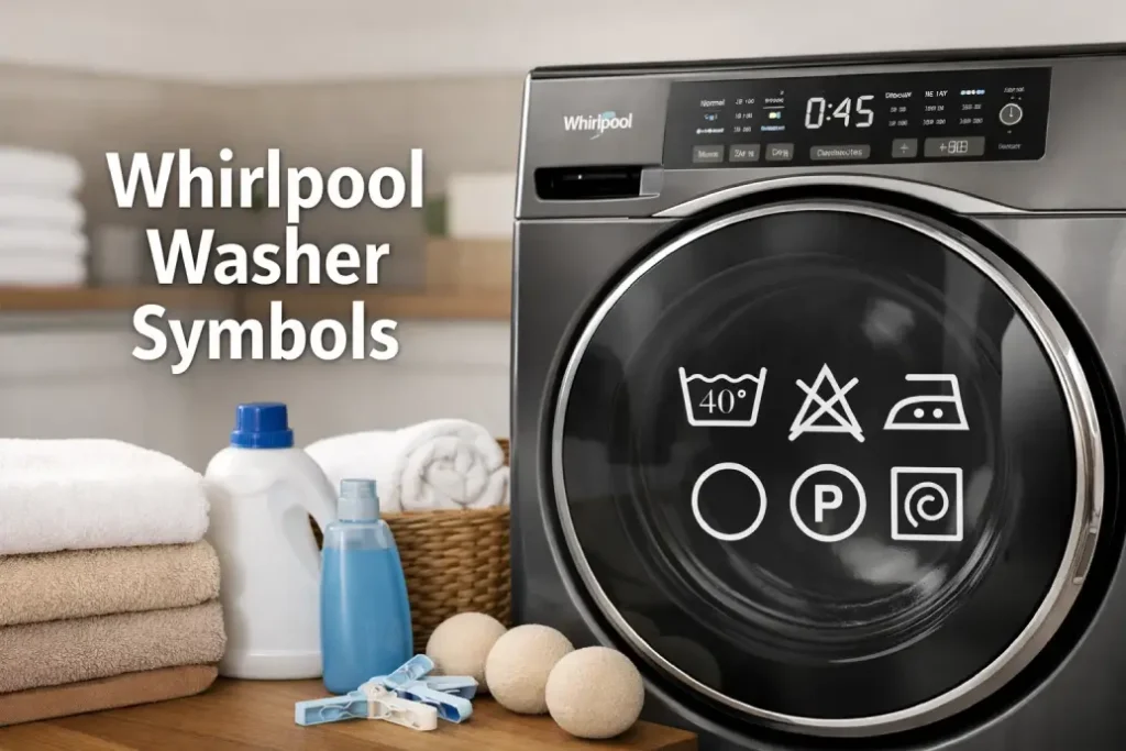 whirlpool washer symbols guide