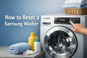 how to reset samsung washer guide