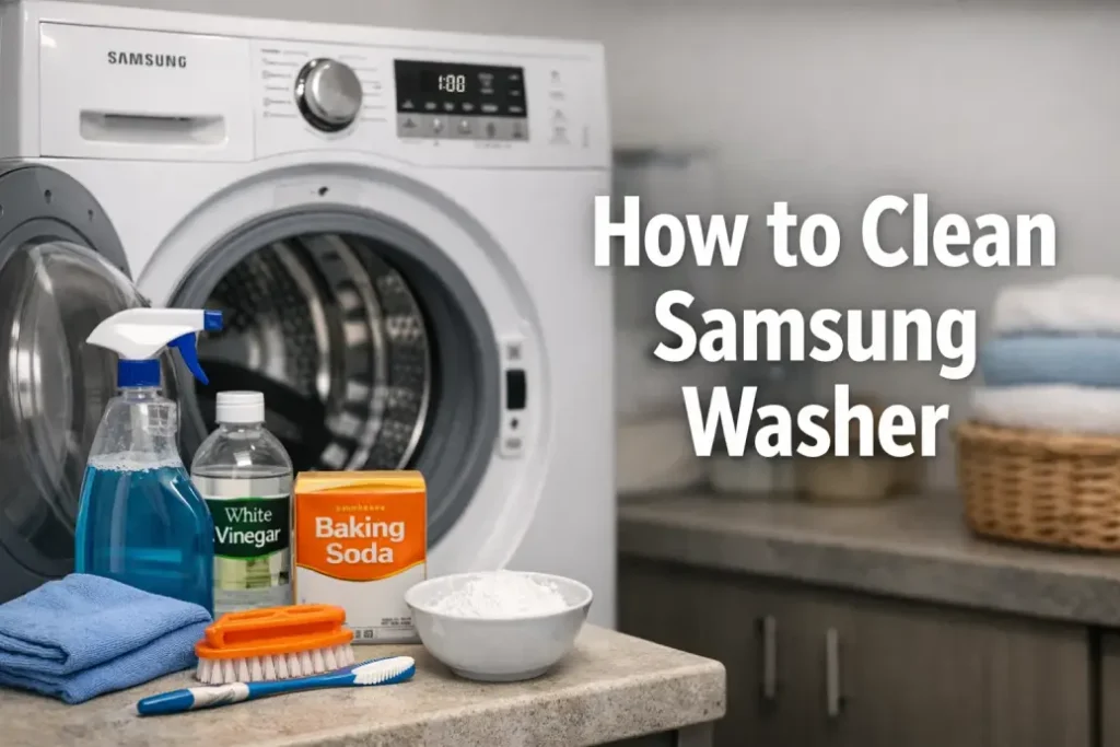 How to Clean Samsung Washer