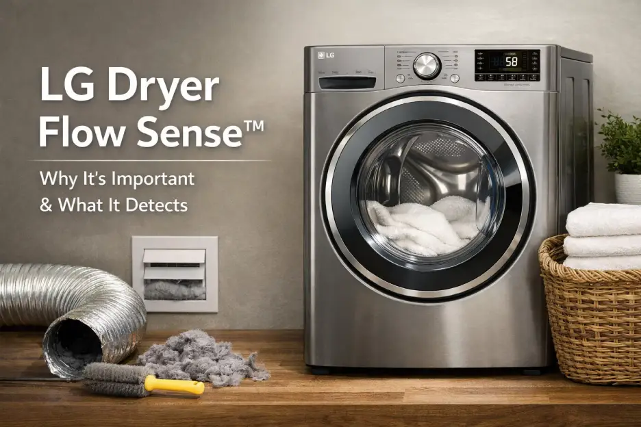 LG Dryer Flow Sense