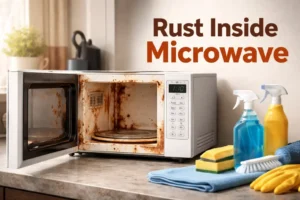 Rust Inside a Microwave