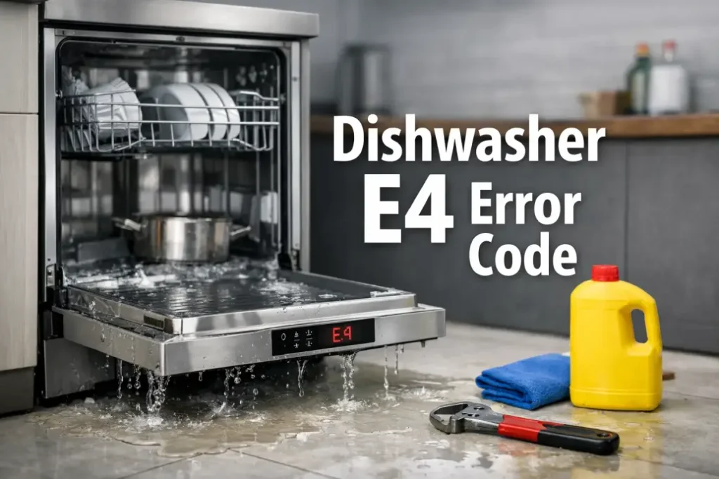 Dishwasher E4 Error Code