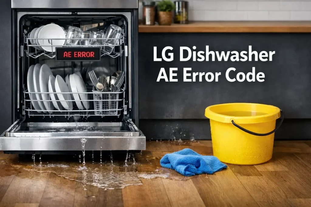 LG Dishwasher AE Error Code
