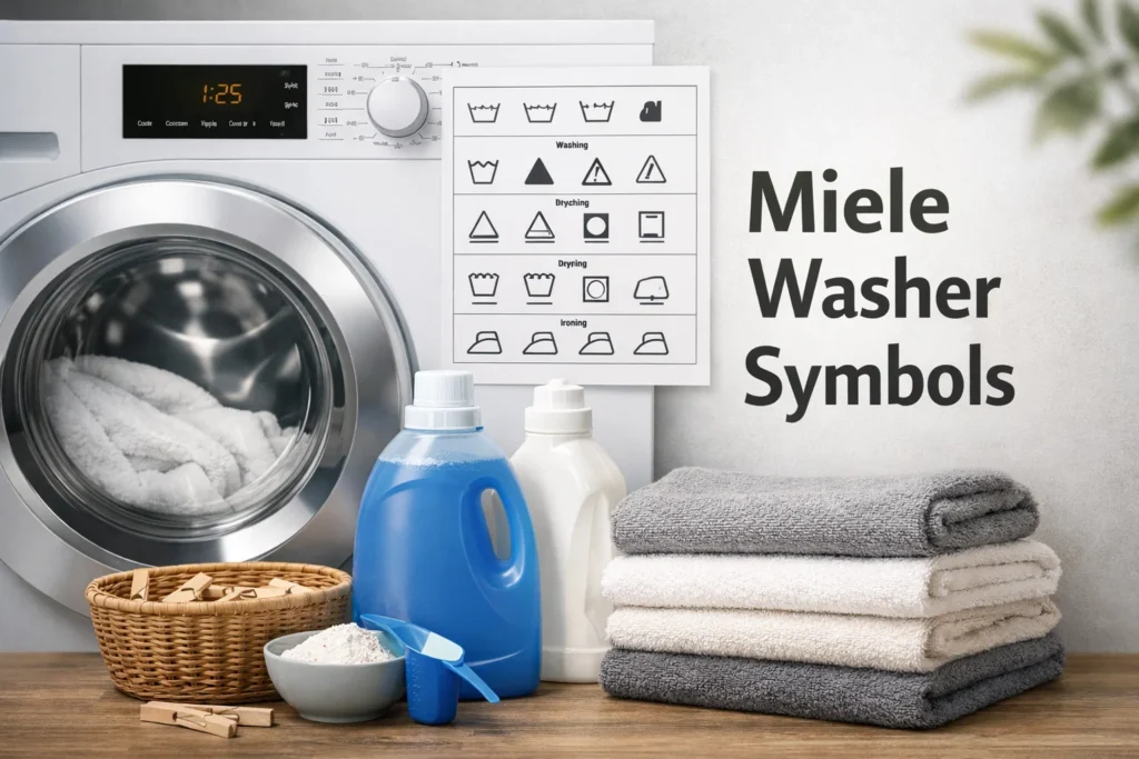 Miele Washer Symbols
