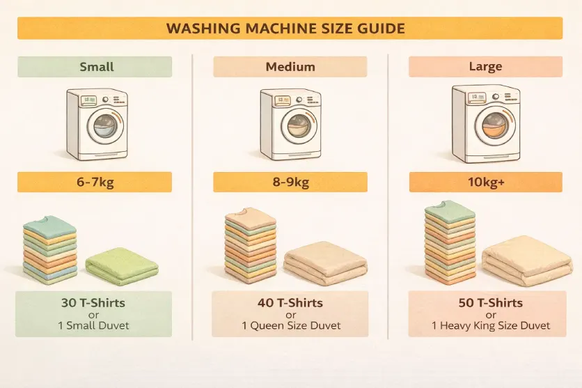 Washing Machine Size Guide