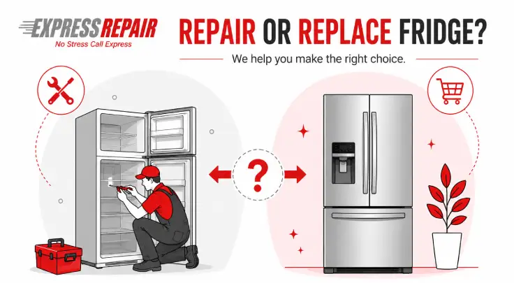 Repair or replace fridge