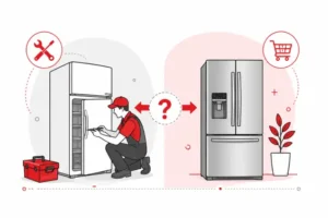 Repair or replace refrigerator